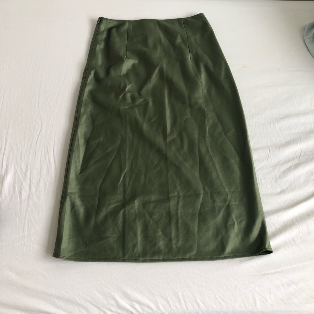 Princess Polly Green Skirt